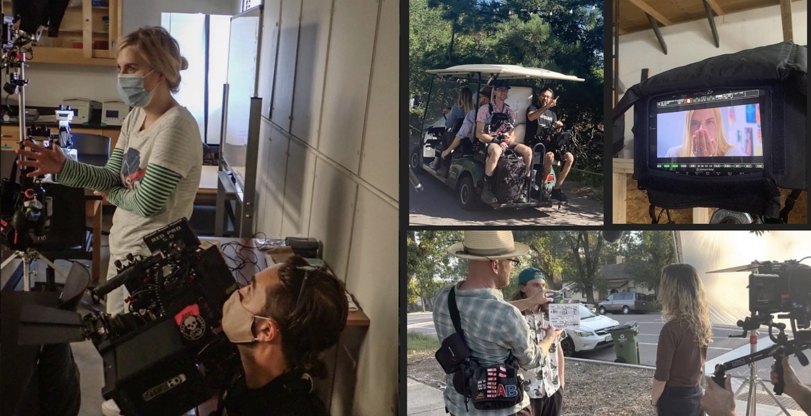 Behind-the-scenes photos from the set of All the Beautiful Things.